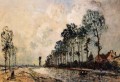 Der Oorcq Canal Aisne Impressionismus Johan Barthold Jongkind Szenerie